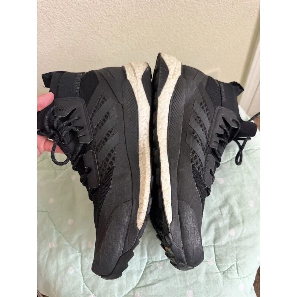adidas Terrex Black Trail/Hiking Shoes US 12.5 Medium Continental Sole